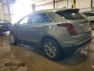 2021 Cadillac XT5 FWD Premium Luxury with VIN 1GYKNCRS9MZ227635, listed as a Copart auction lot 43366645 with 37,338 mi miles and Salvage Title. Bid and sale history available at carsss.com. Image 2.