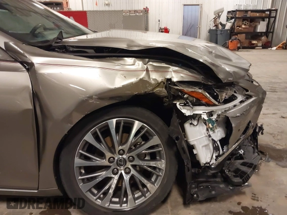 2021 Lexus ES 250 z VIN 58AD11D11MU007968, wystawiony jako IAAI lot #41968246 z przebiegiem 11 522 mil mil oraz . Historia ofert i sprzedaży dostępna na DreamBid. Obrazek 18.