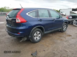 2015 Honda CR-V LX with VIN 5J6RM4H39FL110547, listed as a IAAI auction lot 42189607 with 244,933 mi miles and . Bid and sale history available at DreamBid. Image 4.