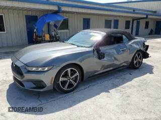 2024 Ford Mustang EcoBoost with VIN 1FAGP8UH1R5132733, listed as a Copart auction lot 52517845 with 19,070 mi miles and Clean Title. Bid and sale history available at carsss.com. Image 1.