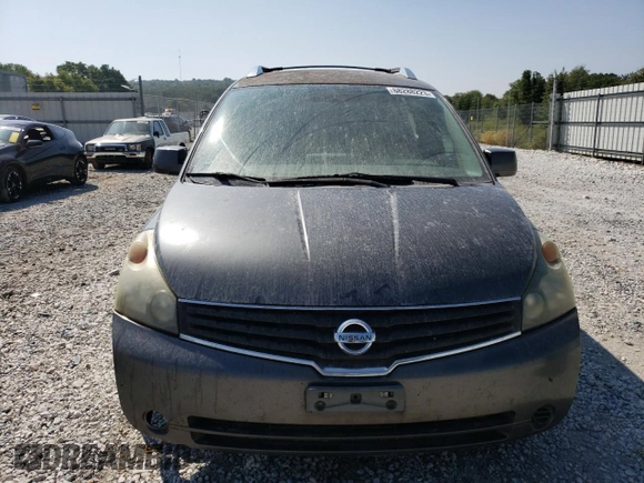 2008 Nissan Quest with VIN 5N1BV28U88N104890, listed as a Copart auction lot 74209344 with 250,748 mi miles and Salvage Title. Bid and sale history available at carsss.com. Image 5.