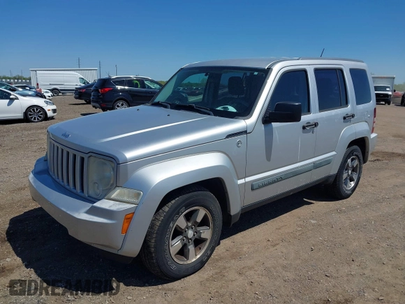 2008 Jeep Liberty Sport with VIN 1J8GN28K28W179581, listed as a IAAI auction lot 42231300 with 161,439 mi miles and . Bid and sale history available at DreamBid. Image 2.