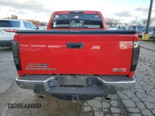 2011 GMC Canyon SLT with VIN 1GTH6NFP1B8113219, listed as a Copart auction lot 80649194 with 120,979 mi miles and Salvage Title. Bid and sale history available at carsss.com. Image 6.
