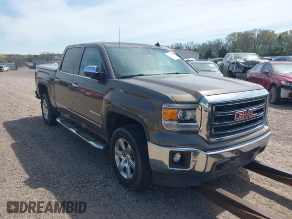 2014 GMC Sierra 1500 SLT with VIN 3GTP1VEC9EG315698, listed as a IAAI auction lot 41684962 with 92,784 mi miles and . Bid and sale history available at DreamBid. Image 1.