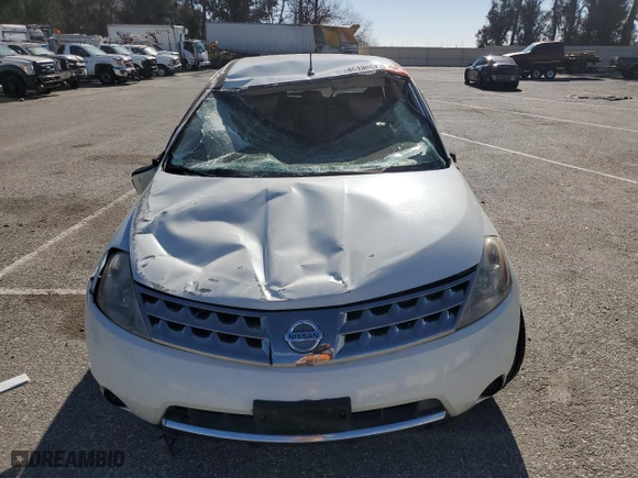 2006 Nissan Murano S with VIN JN8AZ08T56W428732, listed as a Copart auction lot 46136675 with 140,129 mi miles and Salvage Title. Bid and sale history available at carsss.com. Image 5.