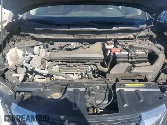 2019 Nissan Rogue SV with VIN 5N1AT2MV9KC816800, listed as a Copart auction lot 49165225 with 107,665 mi miles and Salvage Title. Bid and sale history available at carsss.com. Image 12.