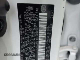 2020 Toyota Avalon XLE z VIN 4T1AZ1FB4LU042477, wystawiony jako Copart lot #58541615 z przebiegiem 56 211 mil mil oraz Szkoda całkowita • Salvage title. Historia ofert i sprzedaży dostępna na DreamBid. Obrazek 12.