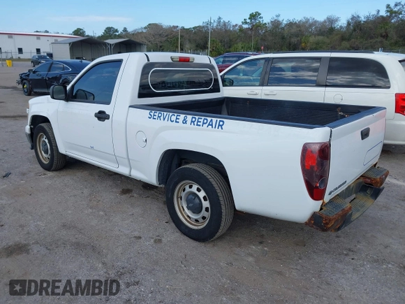 2012 Chevrolet Colorado Work Truck with VIN 1GCCSBF98C8155250, listed as a IAAI auction lot 41546531 with 120,758 mi miles. Bid and sale history available at carsss.com. Image 3.
