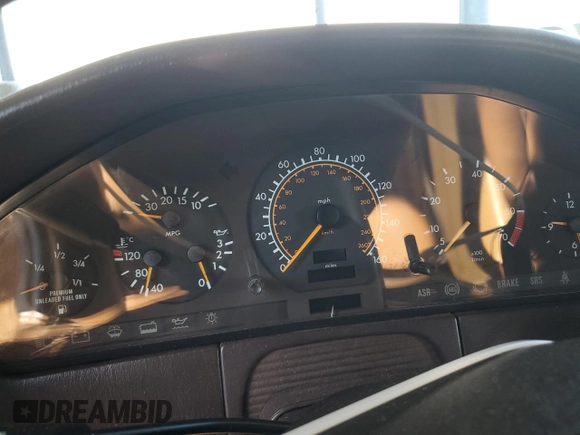 1995 Mercedes-Benz S with VIN WDBGA70EXSA217311, listed as a Copart auction lot 73434634 with Not Provided miles and Salvage Title. Bid and sale history available at DreamBid. Image 9.