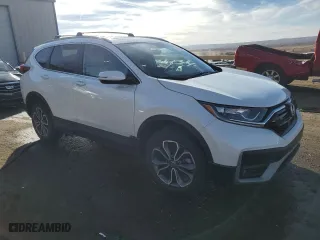 2022 Honda CR-V EX with VIN 7FARW2H52NE040160, listed as a Copart auction lot 43284745 with 21,469 mi miles and Salvage Title. Bid and sale history available at carsss.com. Image 4.