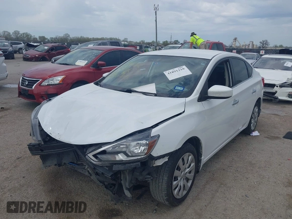2017 Nissan Sentra S with VIN 3N1AB7AP4HY398336, listed as a IAAI auction lot 41891210 with 99,978 mi miles and . Bid and sale history available at carsss.com. Image 18.
