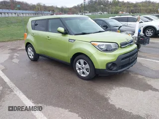2017 Kia Soul with VIN KNDJN2A28H7882961, listed as a IAAI auction lot 41919349 with 74,350 mi miles. Bid and sale history available at carsss.com. Image 1.