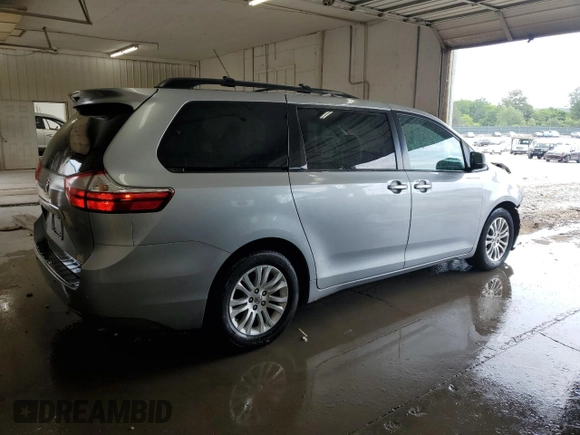 2016 Toyota Sienna XLE with VIN 5TDYK3DCXGS738530, listed as a Copart auction lot 61944505 with 254,176 mi miles and Salvage title. Bid and sale history available at DreamBid. Image 3.