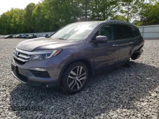 2018 Honda Pilot Elite z VIN 5FNYF6H07JB008821, wystawiony jako Copart lot #58698455 z przebiegiem 72 910 mil mil oraz Szkoda całkowita • Salvage title. Historia ofert i sprzedaży dostępna na DreamBid. Obrazek 1.