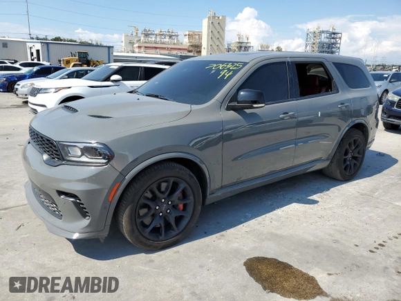 2021 Dodge Durango SRT Hellcat with VIN 1C4SDJH91MC683031, listed as a Copart auction lot 70632594 with 16,244 mi miles and Salvage Title. Bid and sale history available at DreamBid. Image 1.