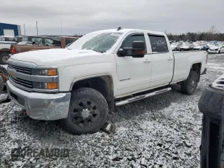 2015 Chevrolet Silverado 3500HD LT with VIN 1GC4KZE8XFF618267, listed as a Copart auction lot 87687325 with 156,087 mi miles and Non Repairable. Bid and sale history available at carsss.com. Image 1.