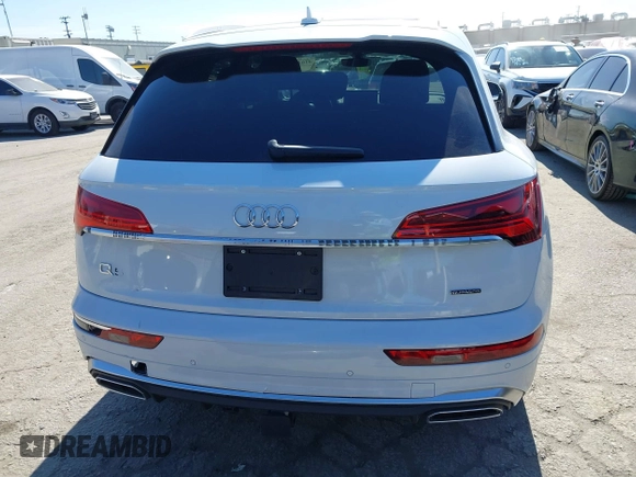 2023 Audi Q5 S line Premium Plus with VIN WA1EAAFY1P2197758, listed as a IAAI auction lot 41627129 with 11,272 mi miles. Bid and sale history available at carsss.com. Image 16.