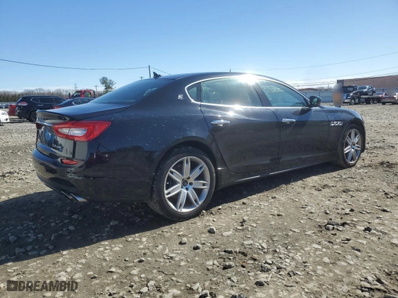 2014 Maserati Quattroporte S Q4 with VIN ZAM56RRA4E1110227, listed as a Copart auction lot 49080965 with 130,258 mi miles and Salvage Title. Bid and sale history available at carsss.com. Image 3.