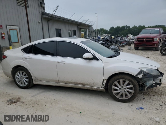2012 Mazda 6 i Touring Plus with VIN 1YVHZ8EH0C5M17125, listed as a Copart auction lot 87085434 with 118,996 mi miles and Salvage Title. Bid and sale history available at carsss.com. Image 4.