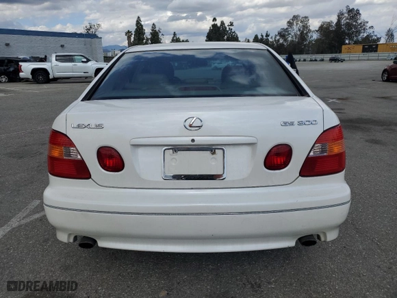 2000 Lexus GS 300 with VIN JT8BD68S9Y0114479, listed as a Copart auction lot 51379395 with 261,028 mi miles and Salvage Title. Bid and sale history available at carsss.com. Image 6.