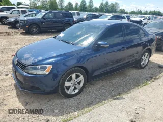 2012 Volkswagen Jetta Sedan TDI w/Premium & Nav with VIN 3VWLL7AJ6CM037735, listed as a Copart auction lot 54278174 with 87,281 mi miles and Salvage Title. Bid and sale history available at carsss.com. Image 1.