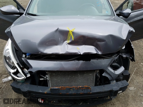 2017 Hyundai Accent SE with VIN KMHCT5AE4HU334169, listed as a Copart auction lot 88025715 with 47,616 mi miles and Non Repairable. Bid and sale history available at carsss.com. Image 7.