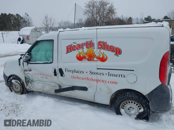 2018 Ram ProMaster City Cargo Van Tradesman with VIN ZFBERFAB4J6K11590, listed as a IAAI auction lot 41314466 with 94,830 mi miles. Bid and sale history available at carsss.com. Image 15.