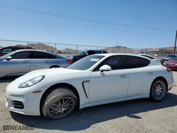 2016 Porsche Panamera 4 with VIN WP0AA2A78GL004699, listed as a Copart auction lot 66414354 with 86,513 mi miles and Salvage Title. Bid and sale history available at carsss.com. Image 1.