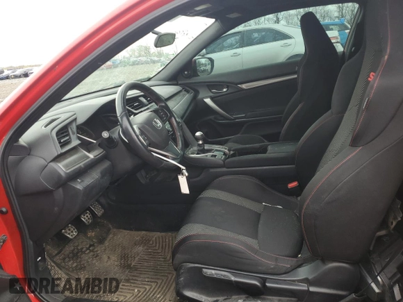 2018 Honda Civic Si z VIN 2HGFC3A56JH752801, wystawiony jako Copart lot #50408255 z przebiegiem 129 575 mil mil oraz Szkoda całkowita • Salvage title. Historia ofert i sprzedaży dostępna na DreamBid. Obrazek 7.