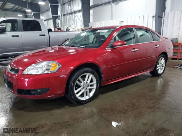 2015 Chevrolet Impala Limited LTZ with VIN 2G1WC5E31F1115083, listed as a Copart auction lot 50600675 with 84,674 mi miles and Salvage Title. Bid and sale history available at carsss.com. Image 1.
