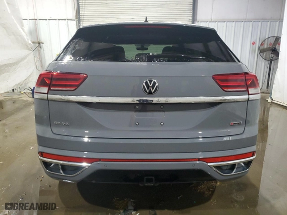 2021 Volkswagen Atlas Cross Sport 3.6L V6 SE w/Technology R-Line with VIN 1V2RE2CA4MC220351, listed as a Copart auction lot 43063985 with 70,525 mi miles and Salvage Title. Bid and sale history available at carsss.com. Image 6.