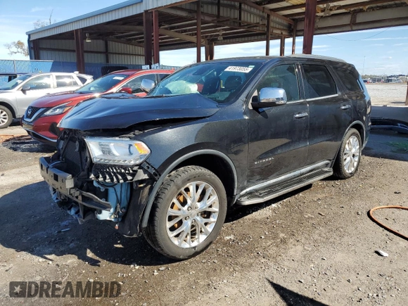 2015 Dodge Durango Citadel with VIN 1C4RDHEG6FC801247, listed as a Copart auction lot 41973055 with Not provided miles and Salvage title. Bid and sale history available at DreamBid. Image 1.