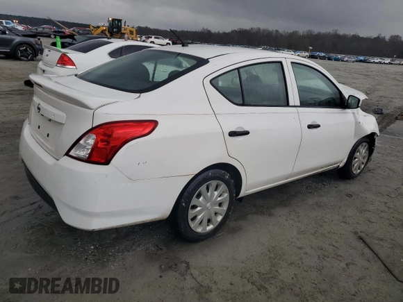 2016 Nissan Versa S Plus with VIN 3N1CN7AP3GL916206, listed as a Copart auction lot 81615524 with 178,719 mi miles and Salvage Title. Bid and sale history available at DreamBid. Image 3.