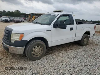 2010 Ford F-150 XL with VIN 1FTMF1CW2AFC54023, listed as a Copart auction lot 57428195 with 183,892 mi miles and Salvage title. Bid and sale history available at DreamBid. Image 1.