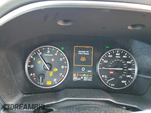 2022 Subaru Outback Limited with VIN 4S4BTANC0N3225500, listed as a Copart auction lot 54578285 with 8,510 mi miles and Clean Title. Bid and sale history available at DreamBid. Image 9.