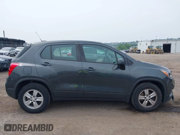 2020 Chevrolet Trax LS with VIN 3GNCJKSB2LL224969, listed as a IAAI auction lot 42506333 with 101,529 mi miles and . Bid and sale history available at DreamBid. Image 12.