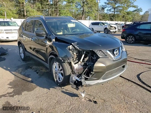 2016 Nissan Rogue SV with VIN KNMAT2MT6GP696991, listed as a Copart auction lot 47988265 with 123,620 mi miles and Salvage Title. Bid and sale history available at carsss.com. Image 14.