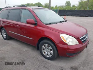 2008 Hyundai Entourage GLS z VIN KNDMC233886055489, wystawiony jako IAAI lot #42344693 z przebiegiem 167 721 mil mil oraz . Historia ofert i sprzedaży dostępna na DreamBid. Obrazek 1.
