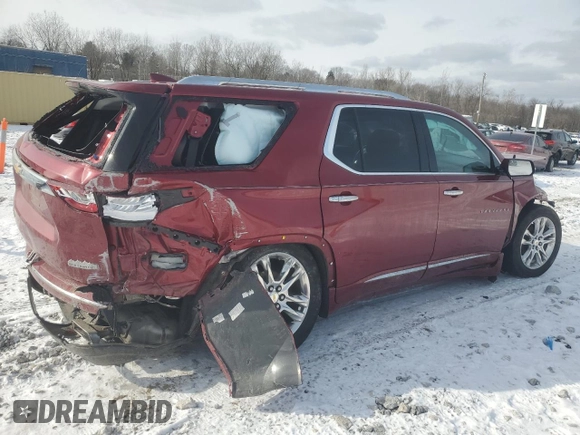 2019 Chevrolet Traverse RS with VIN 1GNEVJKW6KJ227888, listed as a Copart auction lot 45856465 with 0 mi miles and Salvage Title. Bid and sale history available at carsss.com. Image 3.
