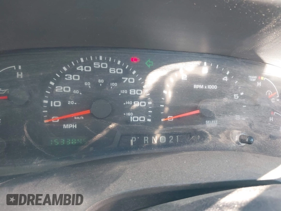 2002 Ford Super Duty F-250 XL with VIN 1FTNF20L72EB79640, listed as a IAAI auction lot 41667865 with 153,384 mi miles. Bid and sale history available at carsss.com. Image 7.