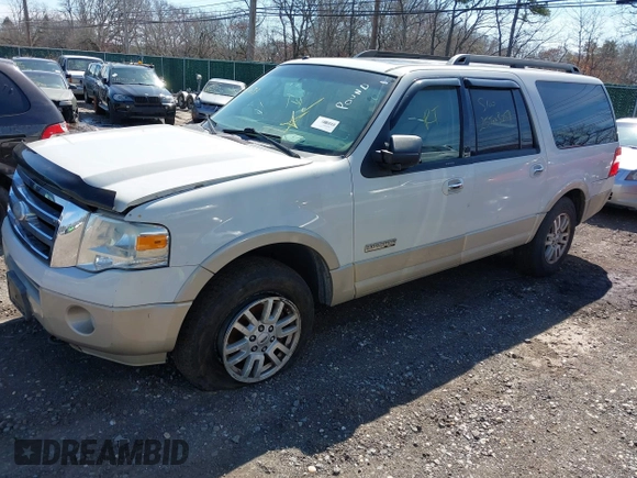 2008 Ford Expedition Max Eddie Bauer with VIN 1FMFK18538LA45515, listed as a IAAI auction lot 41916113 with Not Provided miles and . Bid and sale history available at DreamBid. Image 2.