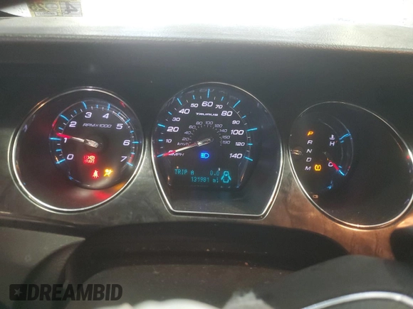 2012 Ford Taurus Limited with VIN 1FAHP2FW3CG113920, listed as a Copart auction lot 55565615 with 131,981 mi miles and Salvage title. Bid and sale history available at DreamBid. Image 9.