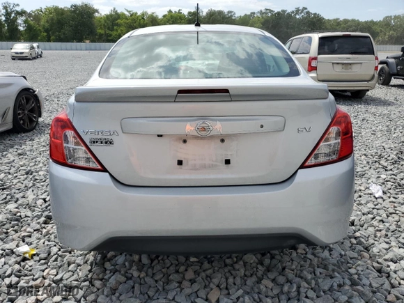 2019 Nissan Versa Sedan SV with VIN 3N1CN7AP2KL843340, listed as a Copart auction lot 54449775 with 172,083 mi miles and Clean Title. Bid and sale history available at carsss.com. Image 6.