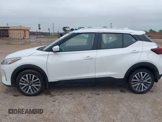 2023 Nissan Kicks SV with VIN 3N1CP5CV2PL470060, listed as a IAAI auction lot 42442763 with 35,827 mi miles and . Bid and sale history available at DreamBid. Image 15.