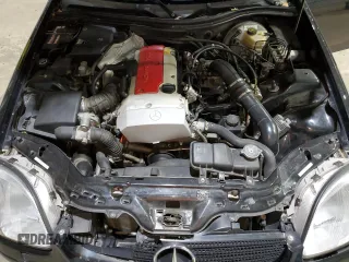 2000 Mercedes-Benz SLK-Class Kompressor with VIN WDBKK47F4YF165805, listed as a Copart auction lot 86942634 with 86,624 mi miles and Salvage Title. Bid and sale history available at carsss.com. Image 12.