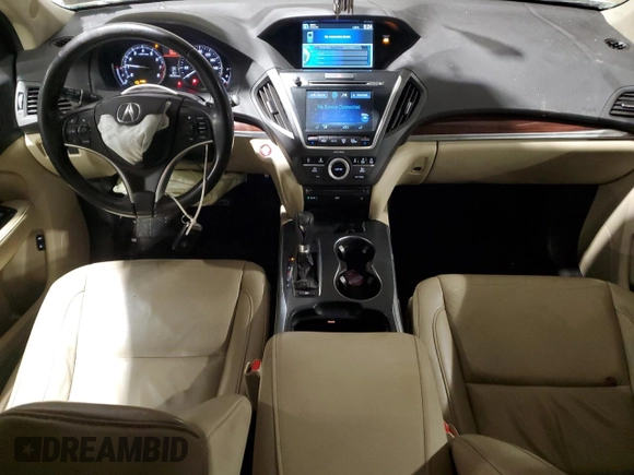 2015 Acura MDX Technology z VIN 5FRYD4H63FB005676, wystawiony jako Copart lot #41363205 z przebiegiem 123 298 mil mil oraz Szkoda całkowita • Salvage title. Historia ofert i sprzedaży dostępna na DreamBid. Obrazek 8.