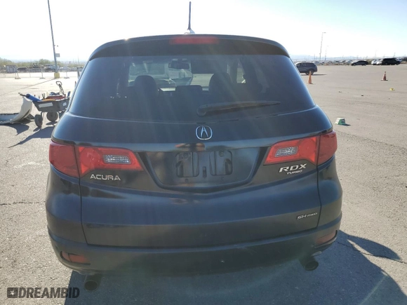 2009 Acura RDX with VIN 5J8TB18299A004477, listed as a Copart auction lot 73232004 with 166,108 mi miles and Salvage Title. Bid and sale history available at carsss.com. Image 6.