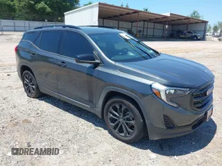 2021 GMC Terrain SLE with VIN 3GKALMEV5ML337302, listed as a IAAI auction lot 39609961 with 72,042 mi miles and . Bid and sale history available at carsss.com. Image 1.