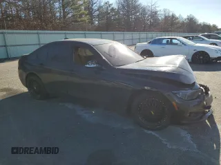 2018 BMW 3 Series 320i xDrive with VIN WBA8A3C53JA494999, listed as a Copart auction lot 41457625 with Not Provided miles and Salvage Title. Bid and sale history available at carsss.com. Image 4.