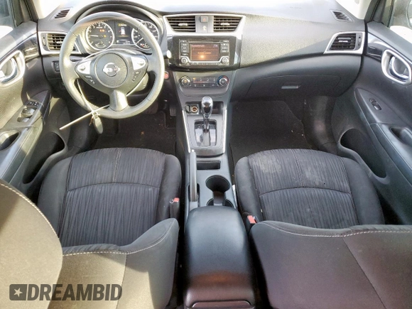 2017 Nissan Sentra S with VIN 3N1AB7AP4HY364963, listed as a Copart auction lot 57777405 with 126,208 mi miles and Salvage title. Bid and sale history available at DreamBid. Image 8.